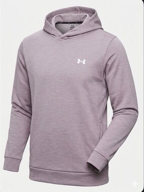 Under Armour Drive Midlayer Hoodie Lavender Gray Heather M